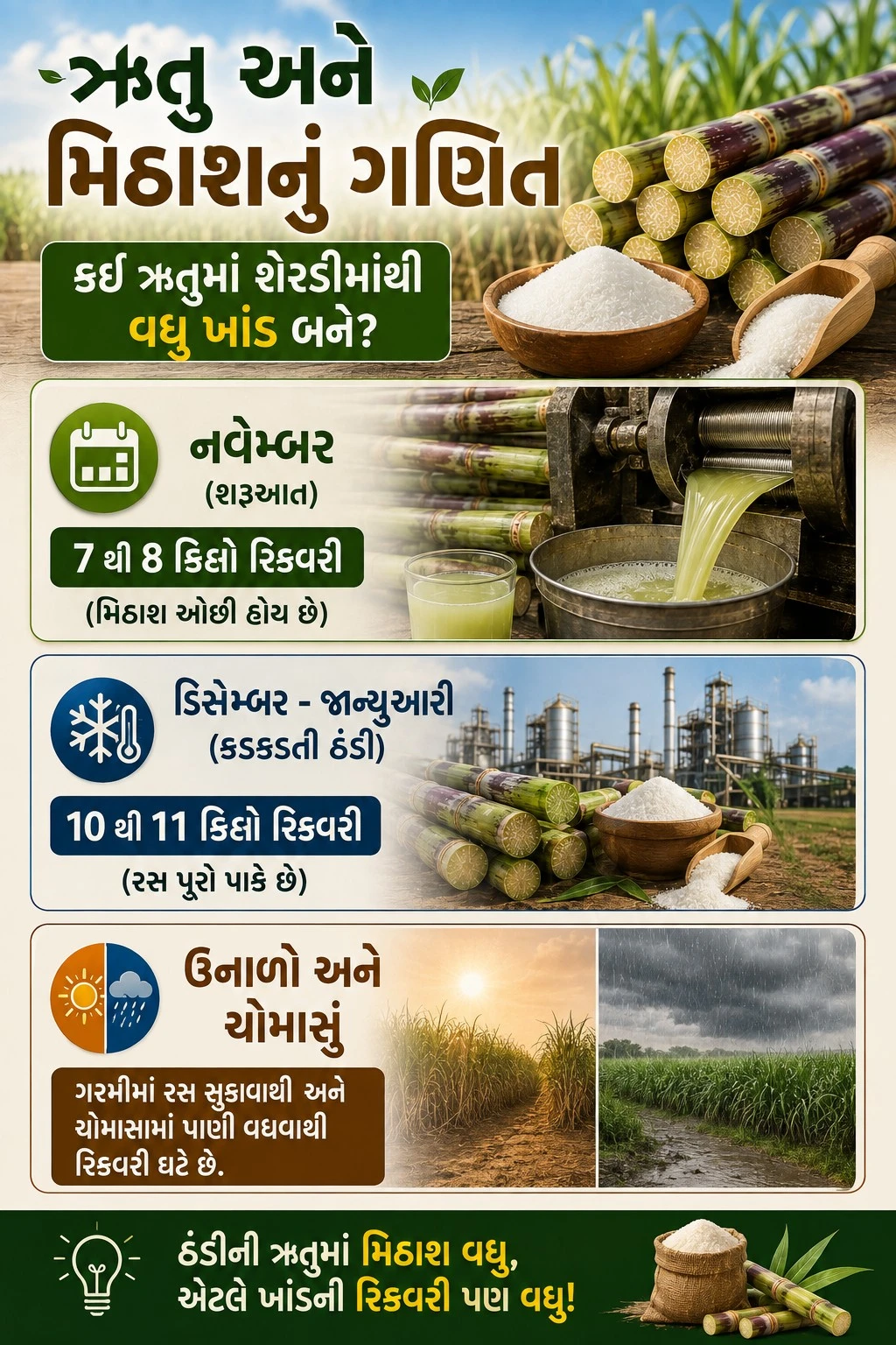 Explainer: 1 Quintal Sugarcane: Sugar vs Ethanol Yield & Production Cost Explained