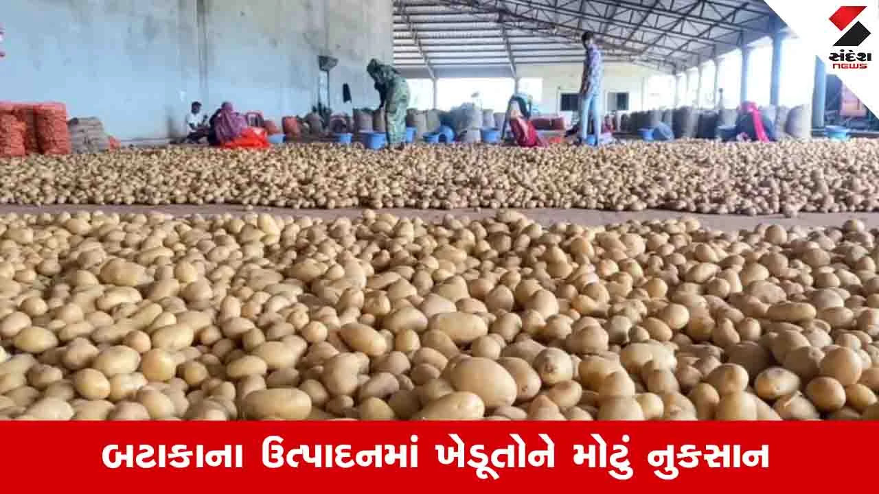 Banaskantha News : રાજયમાં બટાકાના ભાવ નહીં મળતાં 800 કરોડનું નુકસાન, ખેડૂતોએ સરકાર પાસે સહાયની માગ કરી