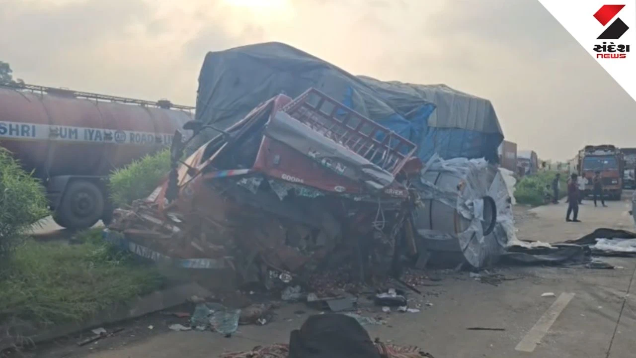 Dahod Highway Accidents: Two Crashes Cause Traffic Jam as Four Vehicles Damaged
