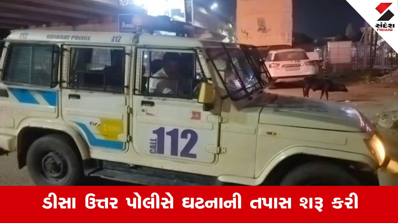 Banaskantha News : ડીસામાં ગાયત્રી મંદિર પાસે લોહીલુહાણ હાલતમાં યુવક મળ્યો, પોલીસે તપાસ શરૂ કરી...