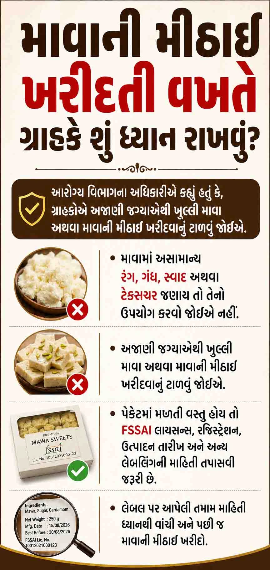 માવાની મીઠાઈ