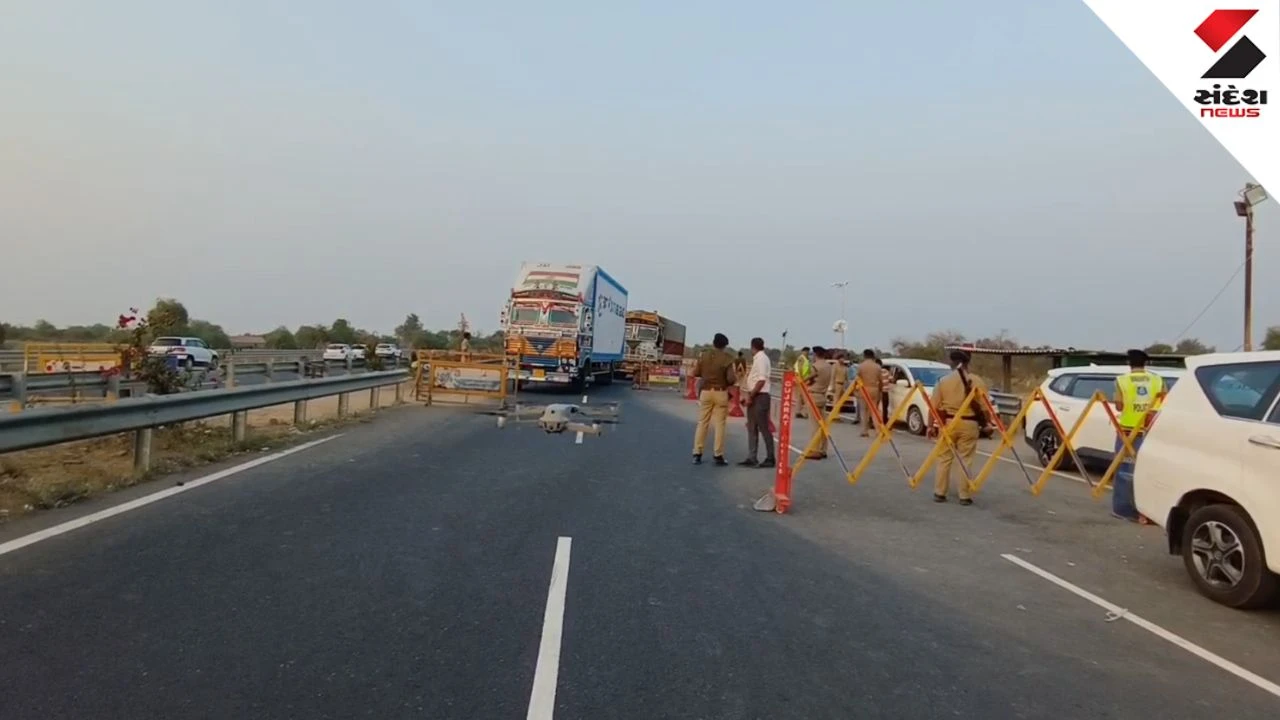 Tharad News: Foreign Liquor Worth Rs 27 Lakh Seized at Bharatmala Checkpost, Driver Arrested