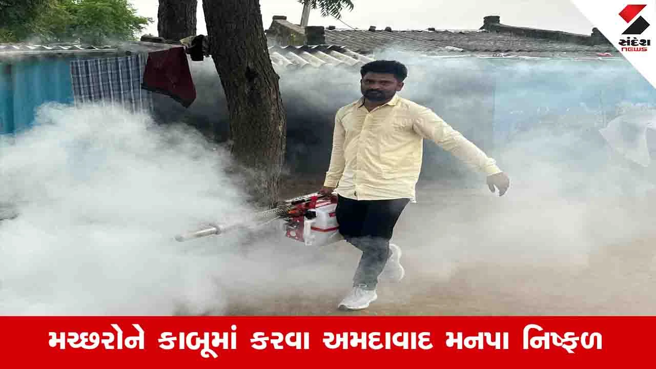 Ahmedabad News: ફોગિંગ પાછળ AMCએ કર્યો 12.45 કરોડનો ખર્ચ, મચ્છરજન્ય રોગચાળાના કેસમાં કોઈ રાહત નહીં