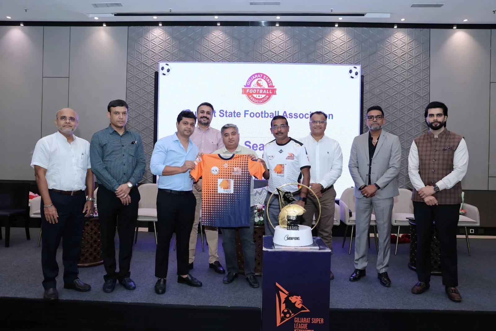 Gujarat Super League Season 3 To Begin From Sept 1 at TransStadia Ahmedabad, GSFA Launches App