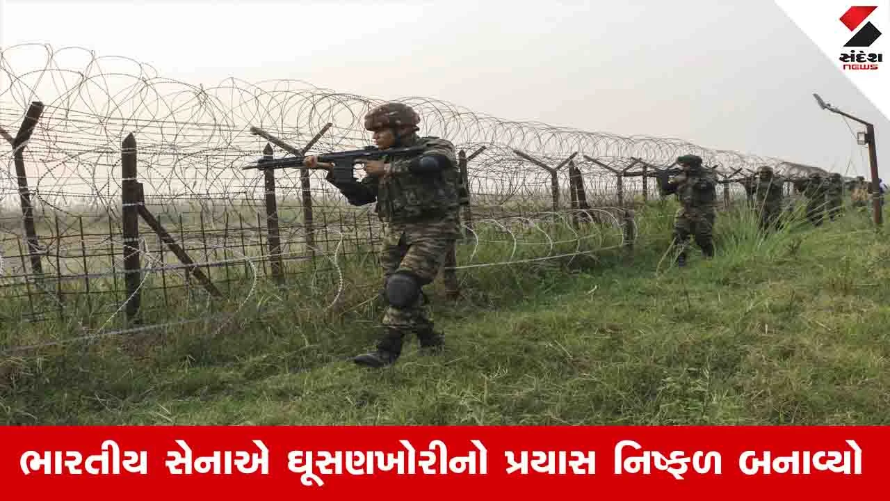 India News: રજૌરીમાં LOC નજીક ઘૂસણખોરીનો પ્રયાસ, સેનાએ ફાયરિંગ કરતાં જ ઘૂસણખોરો ભાગ્યા