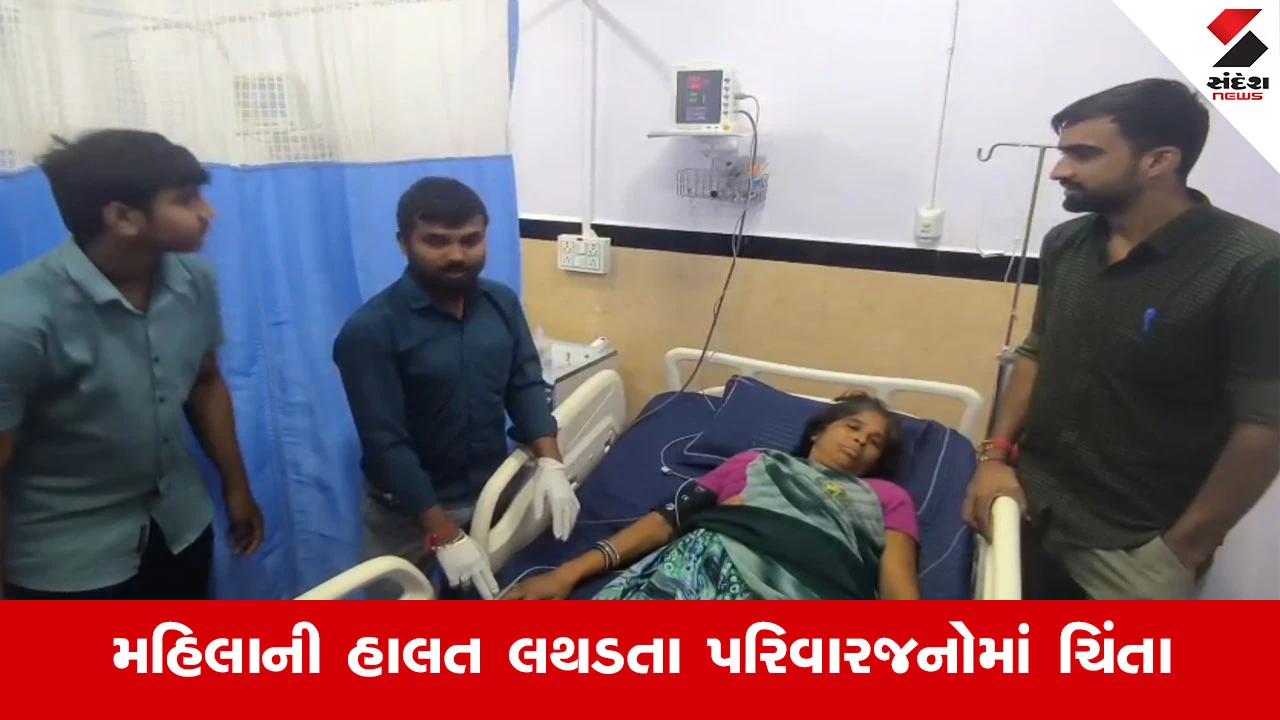 Banaskantha News : અમીરગઢના ખારા ગામમાં ખેતરમાં કામ કરતી મહિલાને સાપે ડંખ માર્યો, ગંભીર હાલતમાં હોસ્પિટલ ખસેડાઈ