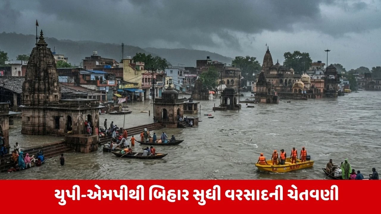 Weather Update: ભારે વરસાદને પગલે ચિત્રકૂટમાં પૂરની સ્થિતિ, 16 રાજ્યોમાં અપાયું ભારે વરસાદનું એલર્ટ