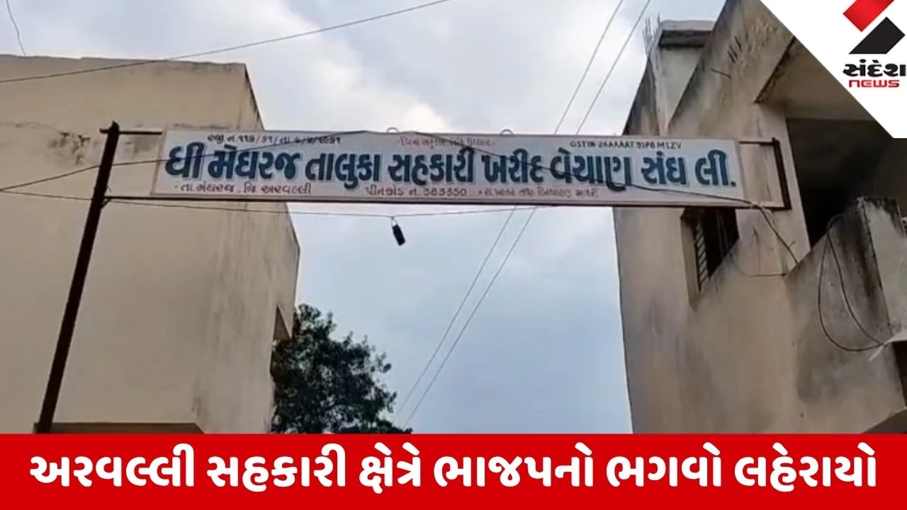 Meghraj: સહકારી સંઘની ચૂંટણીમાં ભાજપનો દબદબો; જિલ્લા ભાજપ પ્રમુખ ભીખાજી ઠાકોર સહિત 7 બિનહરીફ