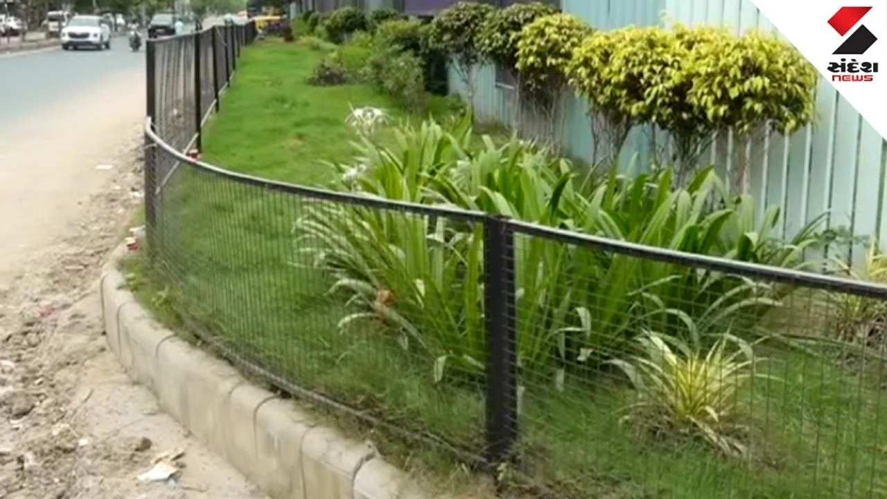 Ahmedabad Gota: Builder Accused of Footpath Encroachment