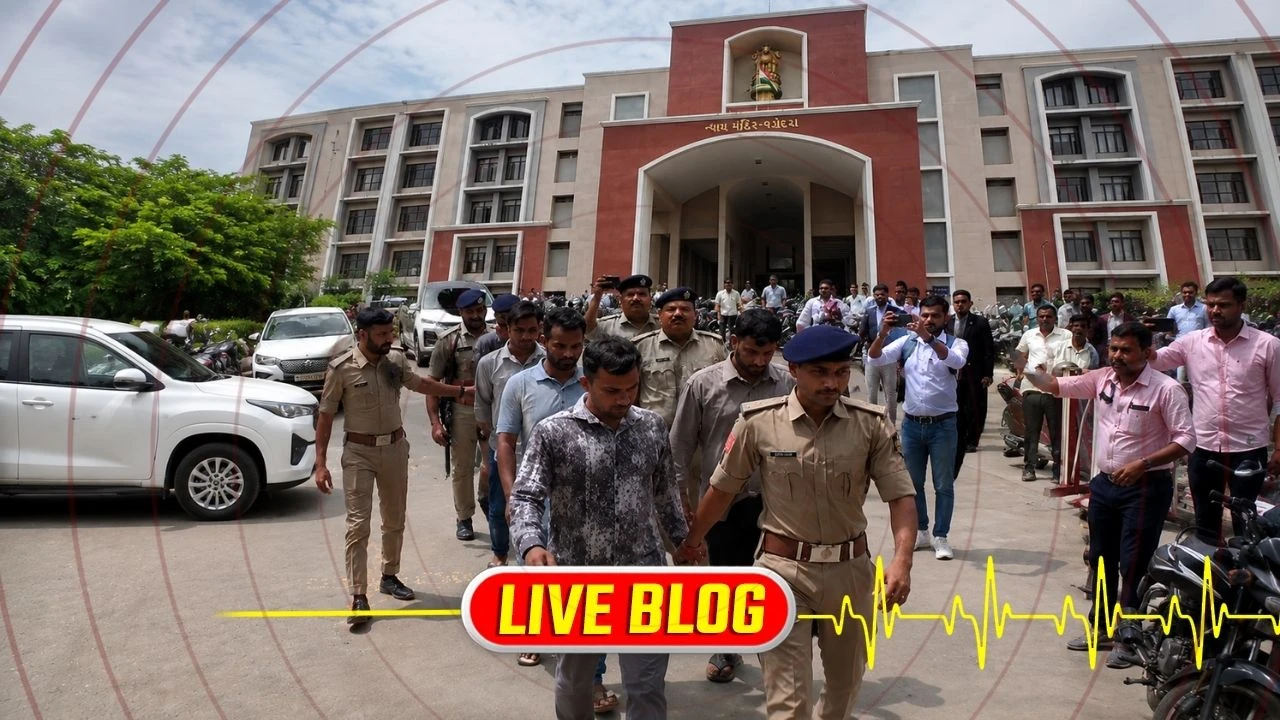 Gujarat Latest News LIVE :  ભાયલી ગેંગરેપ કેસમાં 5 આરોપીઓને આજીવન કેદ