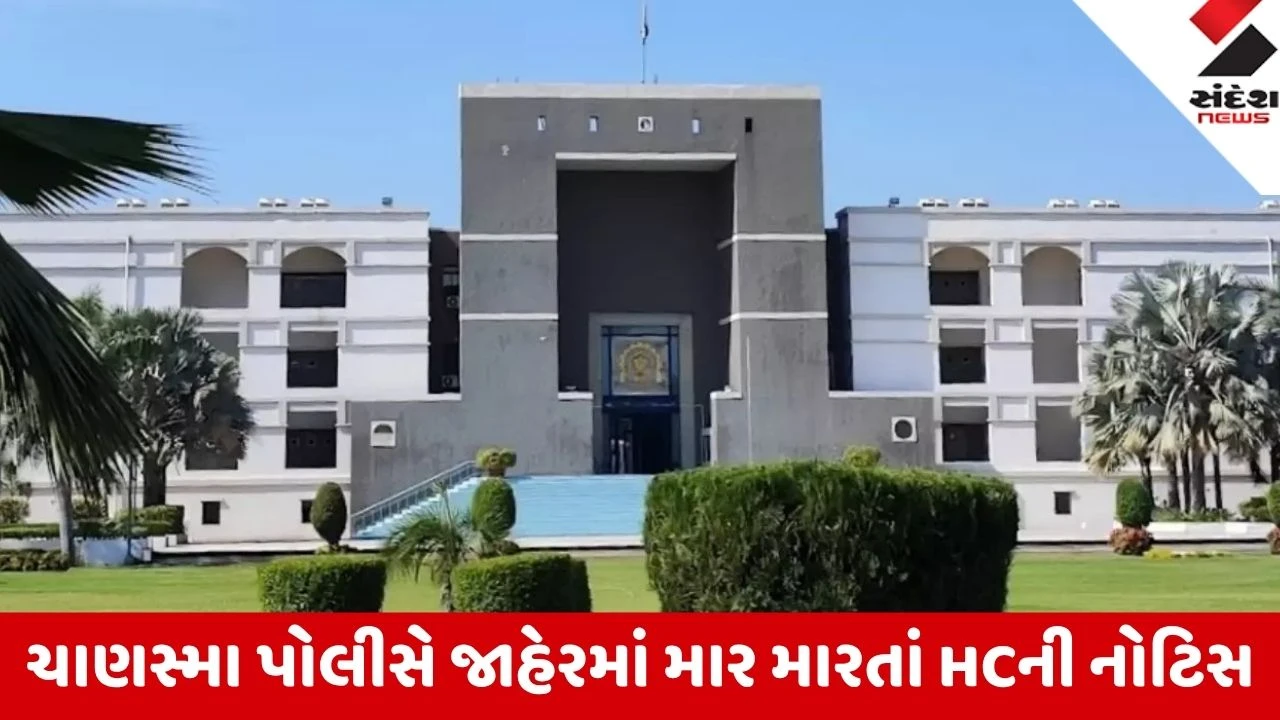 Patan: ચાણસ્મા પોલીસે જાહેરમાં માર મારતાં HCની નોટિસ, DGP અને 20થી વધુ પોલીસકર્મીઓને 21 સપ્ટેમ્બરે કોર્ટમાં હાજર થવા આદેશ