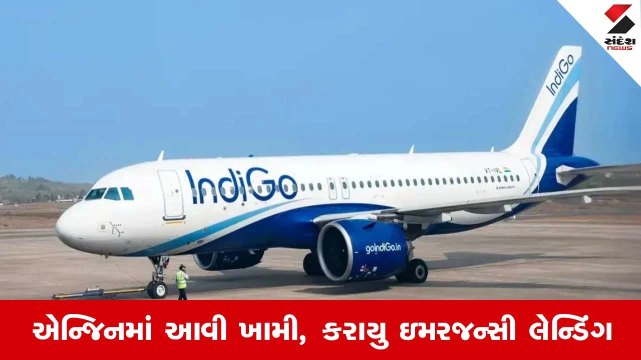 IndiGo: ગોવાથી દિલ્હી આવતી IndiGoની ફ્લાઇટનું એન્જિન ફેલ, કરાયુ ઇમરજન્સી લેન્ડિંગ