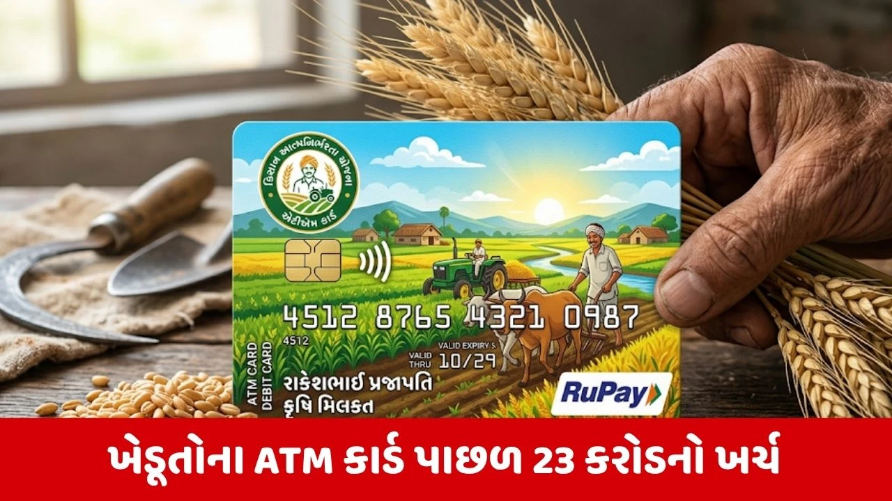 Madhya Pradesh : ખેડૂતો માટે બનાવાયા 20 લાખથી વધુ ATM કાર્ડ પણ માત્ર 2.5 લાખ કાર્ડ જ એક્ટિવ