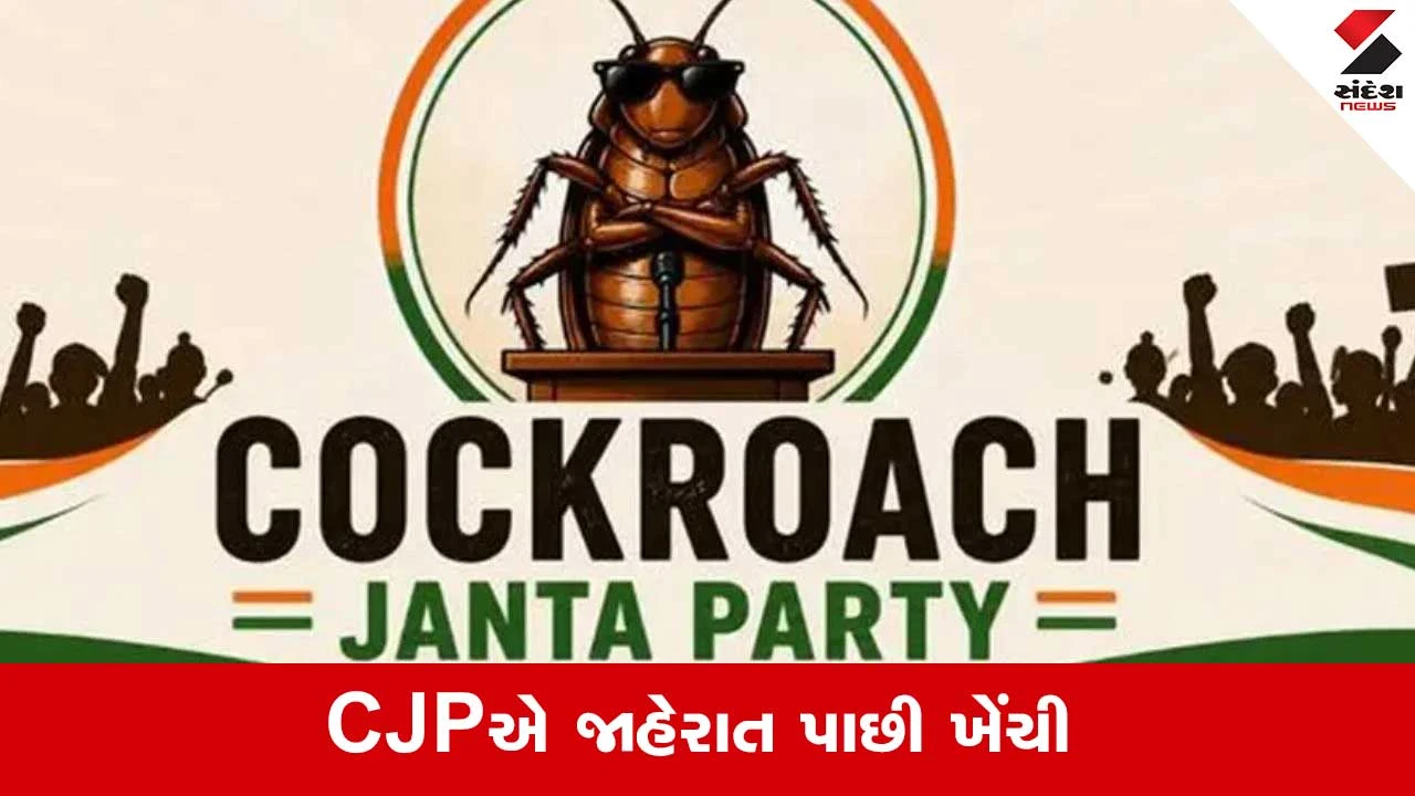 Cockroach Janta Party: દિલ્હીમાં હવે 5 સપ્ટેમ્બરે સીજેપી નહી કરે માર્ચ, જાણો એકાએક કેમ બદલાયો નિર્ણય