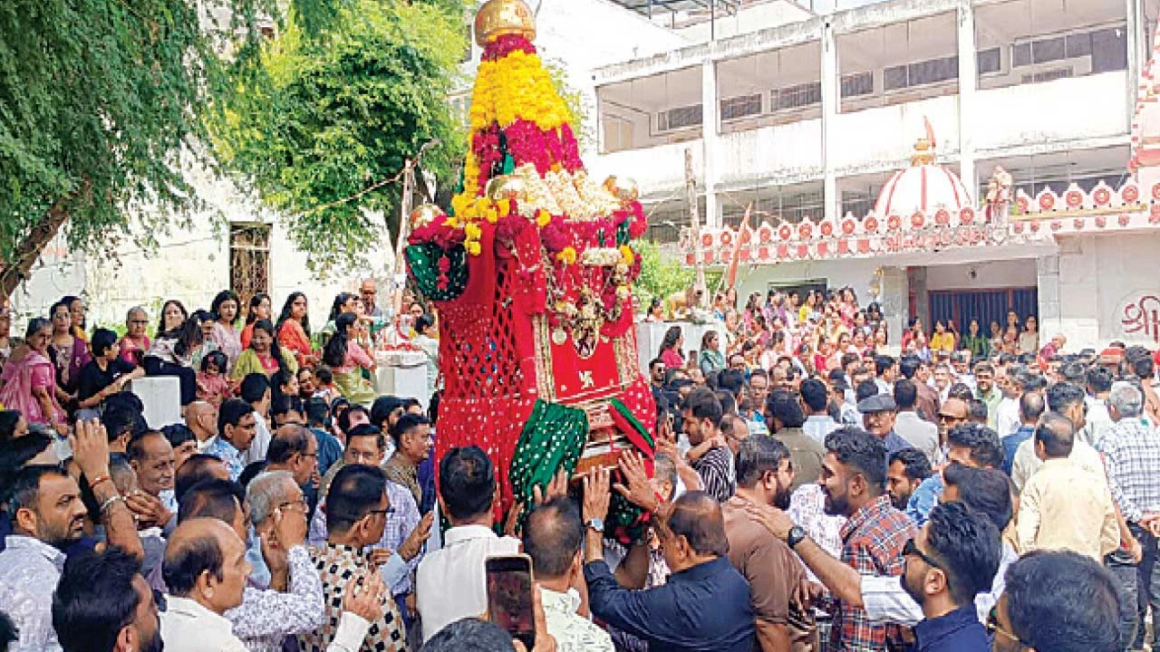 ભરૂચમાં ક્ષત્રિય સમાજ દ્વારા કાજરા ચોથ પર્વની ઉલ્લાસભેર ઉજવણી