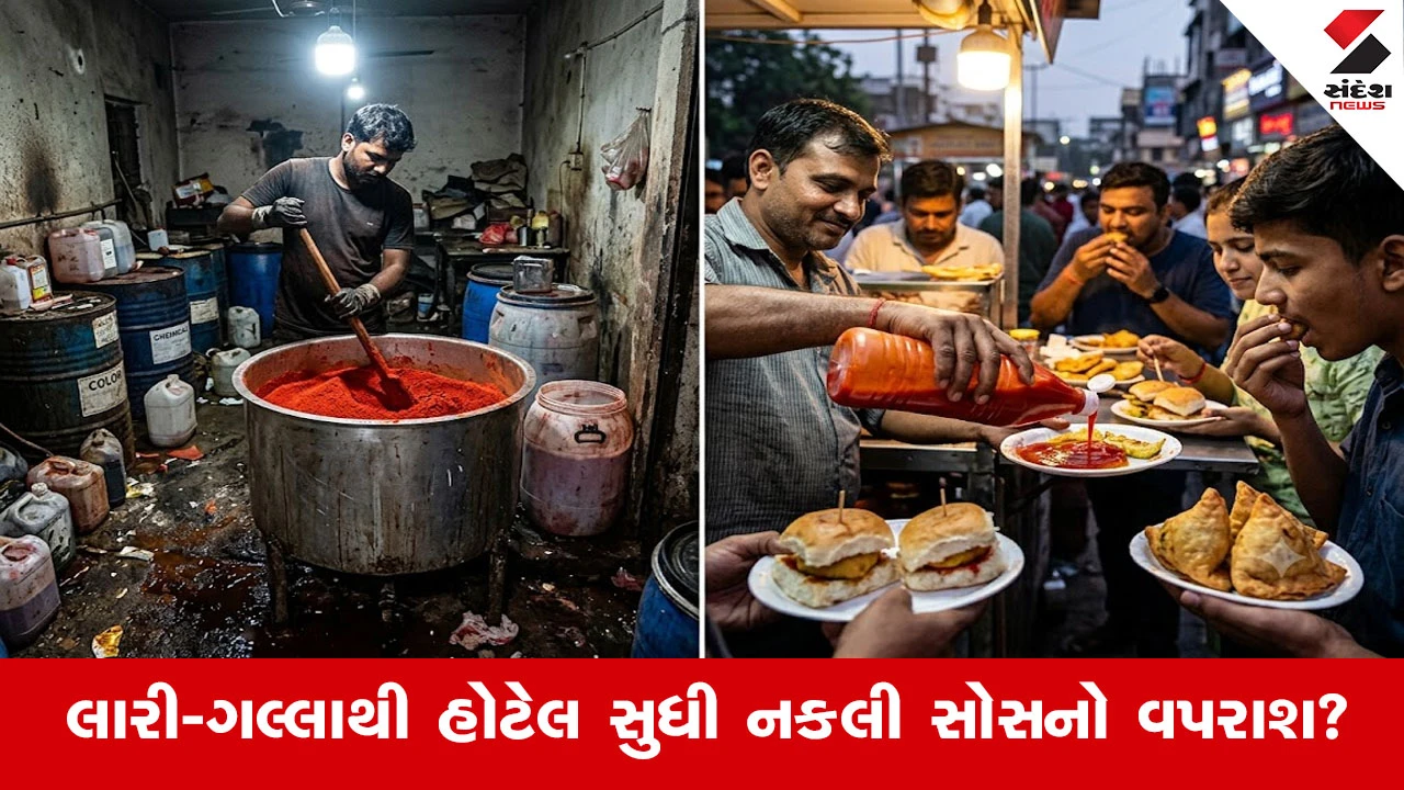 ગુજરાતમાં નકલી ટામેટા સોસનો મોટો કારોબાર!