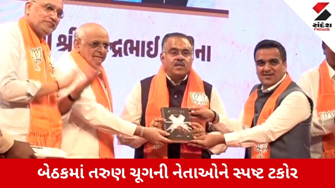Ahmedabad : ભાજપમાં યુવા ચહેરાઓને આગળ લાવવાની ટકોર, તરુણ ચૂગે નેતાઓને કહ્યું- પાર્ટીનું ભવિષ્ય મજબૂત કરવું હોય તો...