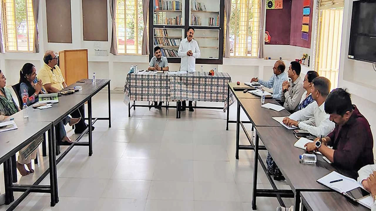 અમદાવાદ જિલ્લા પંચાયત શિક્ષણ સમિતિની સંકલન બેઠક