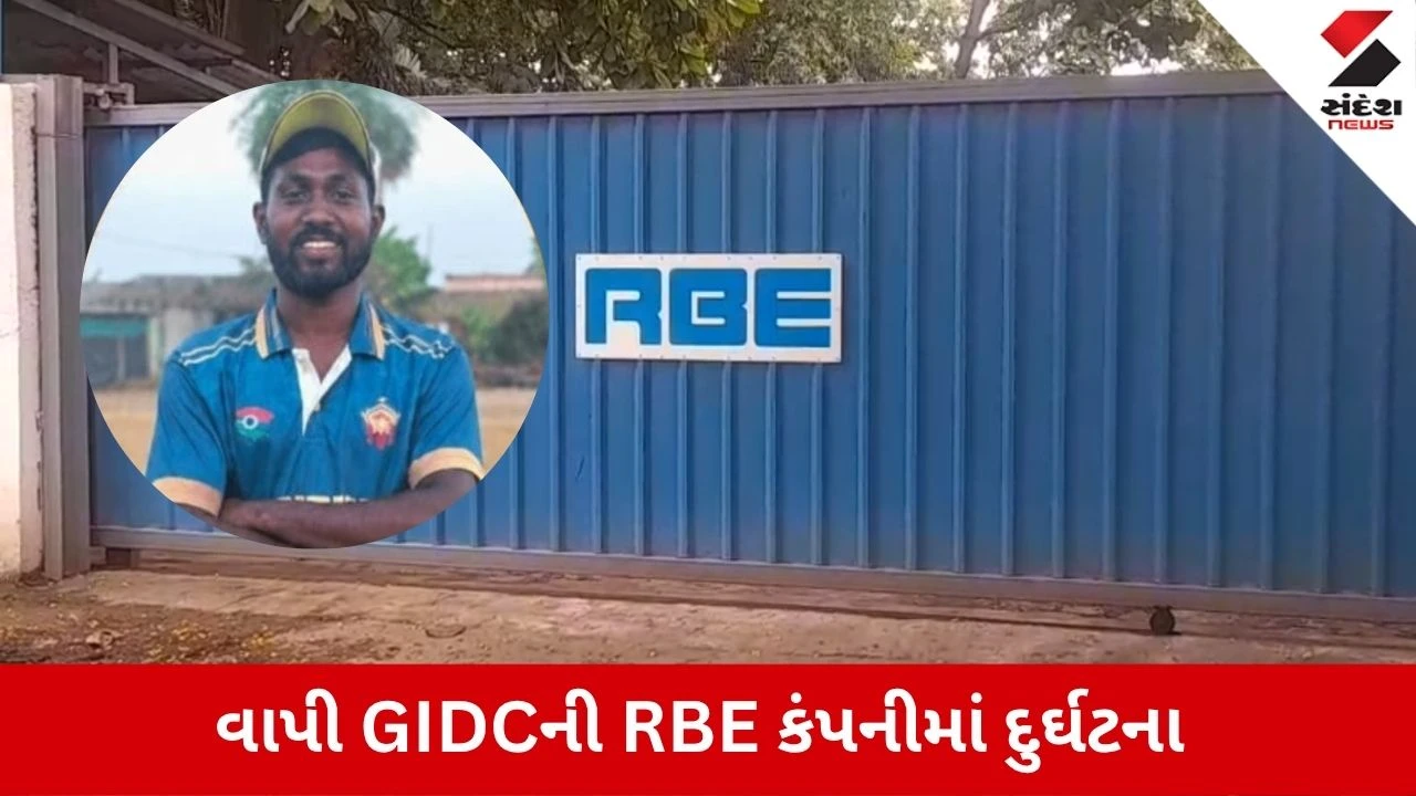 Valsad News: વાપી GIDCની કંપનીમાં બોઇલરમાં બ્લાસ્ટ, ધરમપુરના યુવકનું મોત, એક ઘાયલ