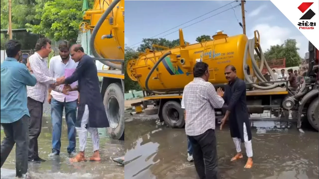 Patan News: Gandhinagar Officials Visit Patan After Highway Protest Over Drainage Issue