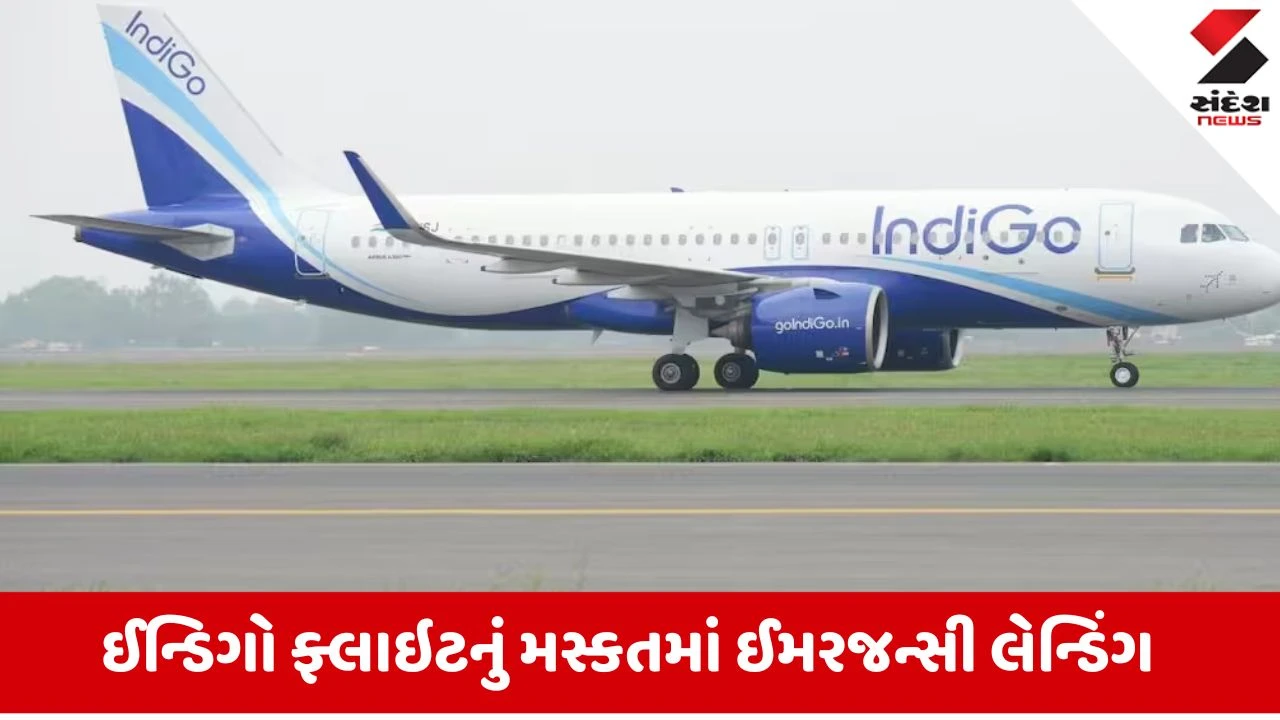 પાઇલટની તબિયત લથડતાં IndiGoની ફ્લાઇટનું મસ્કતમાં ઇમરજન્સી લેન્ડિંગ
