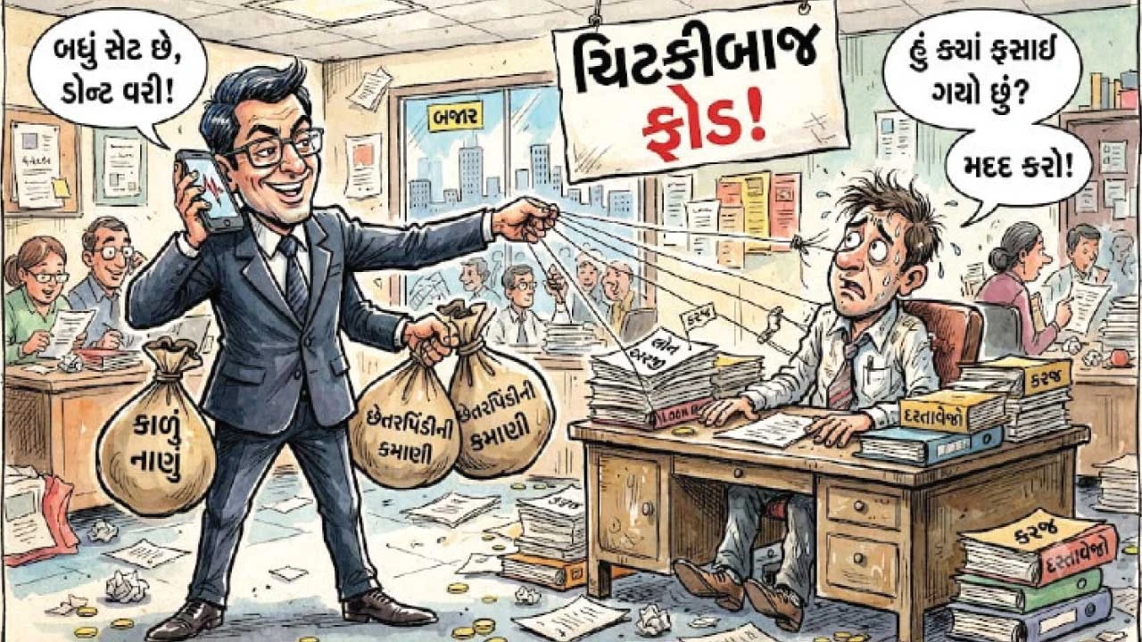 નવસારીના ઉદ્યોગપતિ પાસેથી 80 લાખની લોનના બહાને ઠગબાજોએ 4 લાખ પડાવ્યા