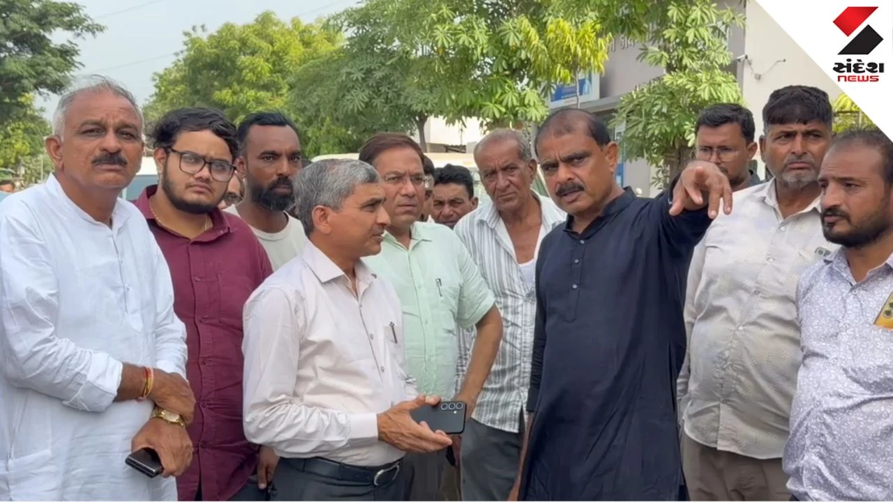 Patan News: Gandhinagar Officials Visit Patan After Highway Protest Over Drainage Issue