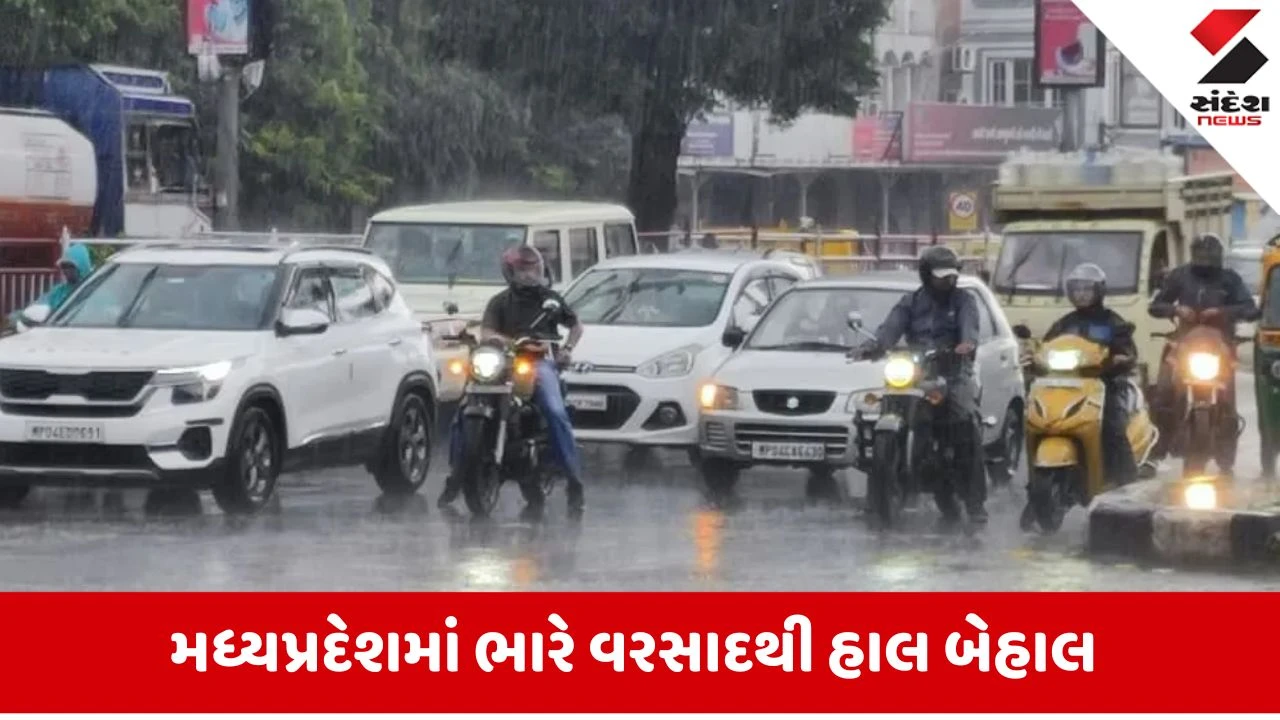 મધ્યપ્રદેશમાં વરસાદી આફત: બરગી ડેમ ઓવરફ્લો, સતનામાં બે યુવાનો તણાયા