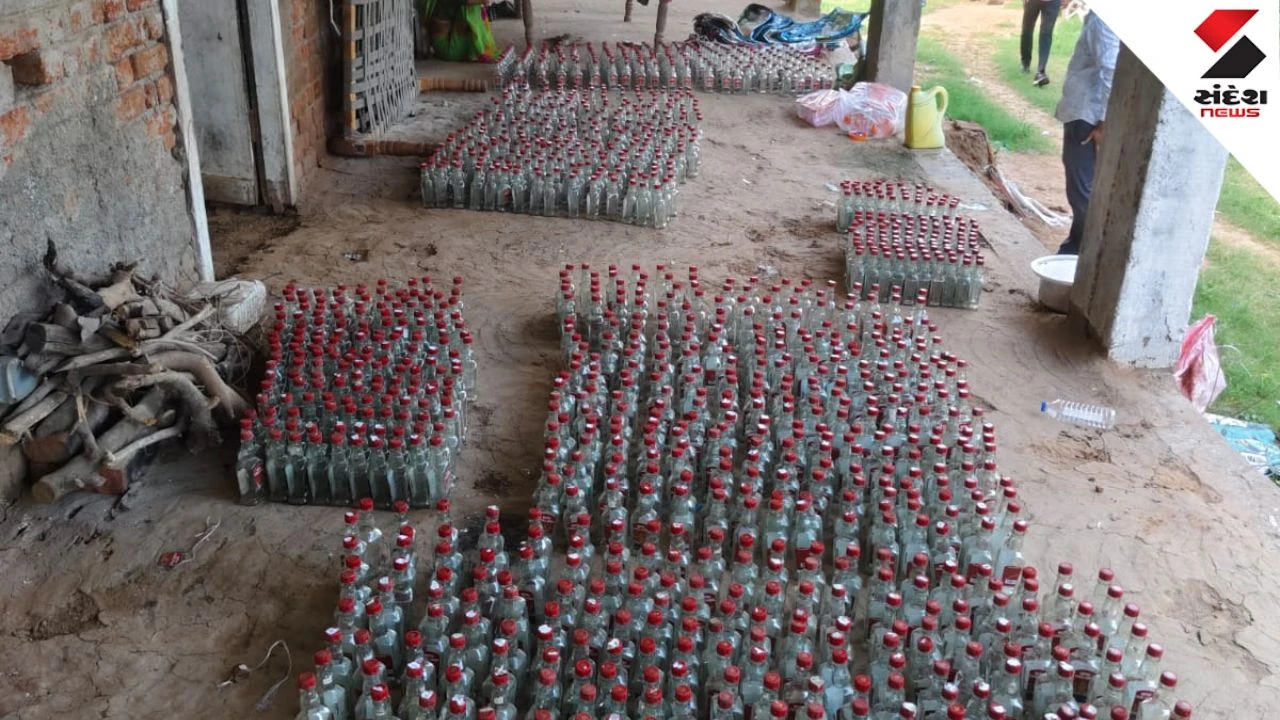 Anand Fake Liquor Network Busted 575 Litres Spirit And 1514 Bottles Seized