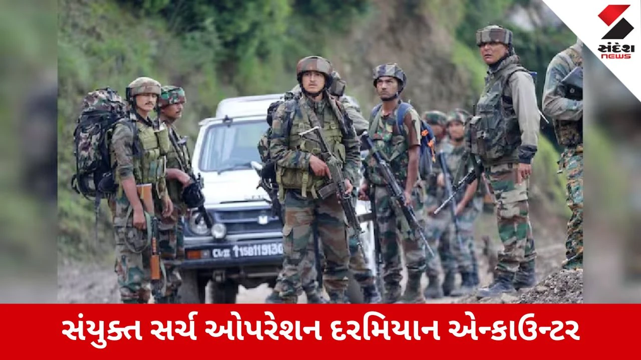 Kashmir : બડગામમાં આતંકીઓ સાથે અથડામણ, એક આતંકી ઠાર, AK રાઇફલ સહિત યુદ્ધ સામગ્રી મળી