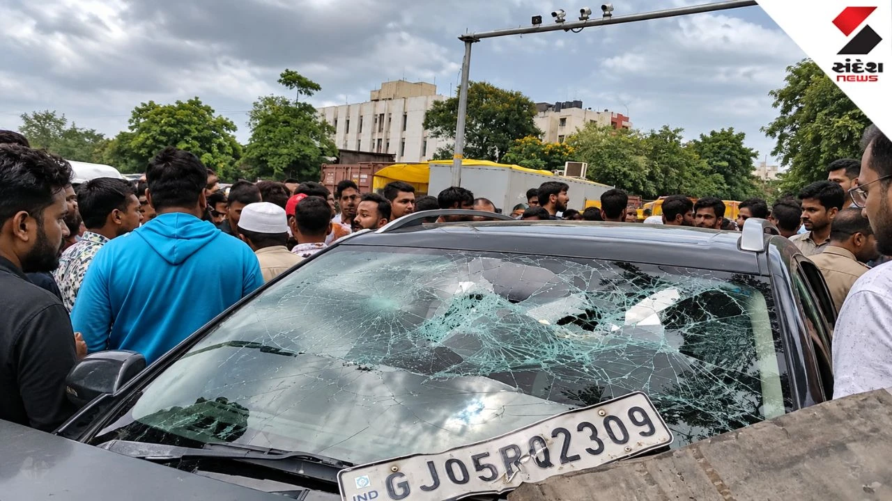 Surat Accident: Reckless Driver Hits 7 to 8 Vehicles in Udhna, 1 Injured