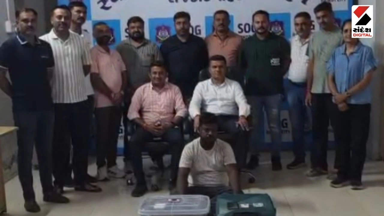 Rajkot Crime News: Ganja Worth 5 Lakhs Seized Near Railway Station