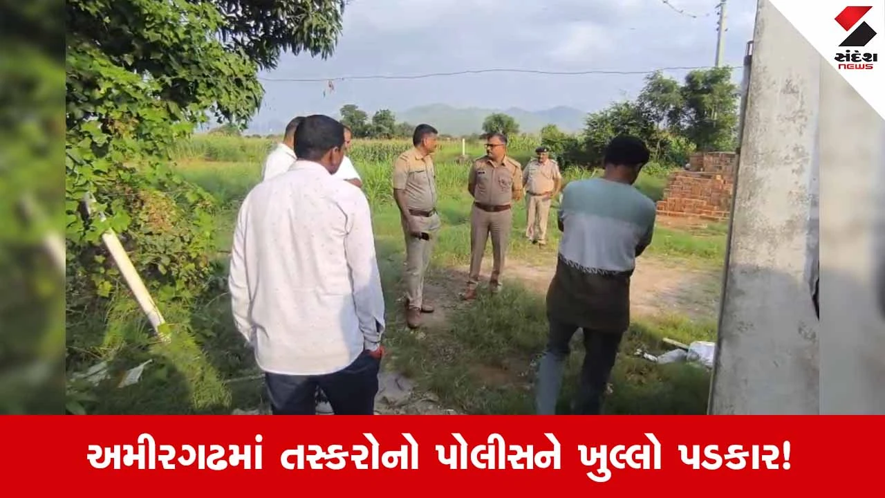 Banaskantha News: અમીરગઢના કિડોતર ગામમાં ઘરના નળિયા હટાવી રૂ.9.87 લાખની મત્તાની ચોરી