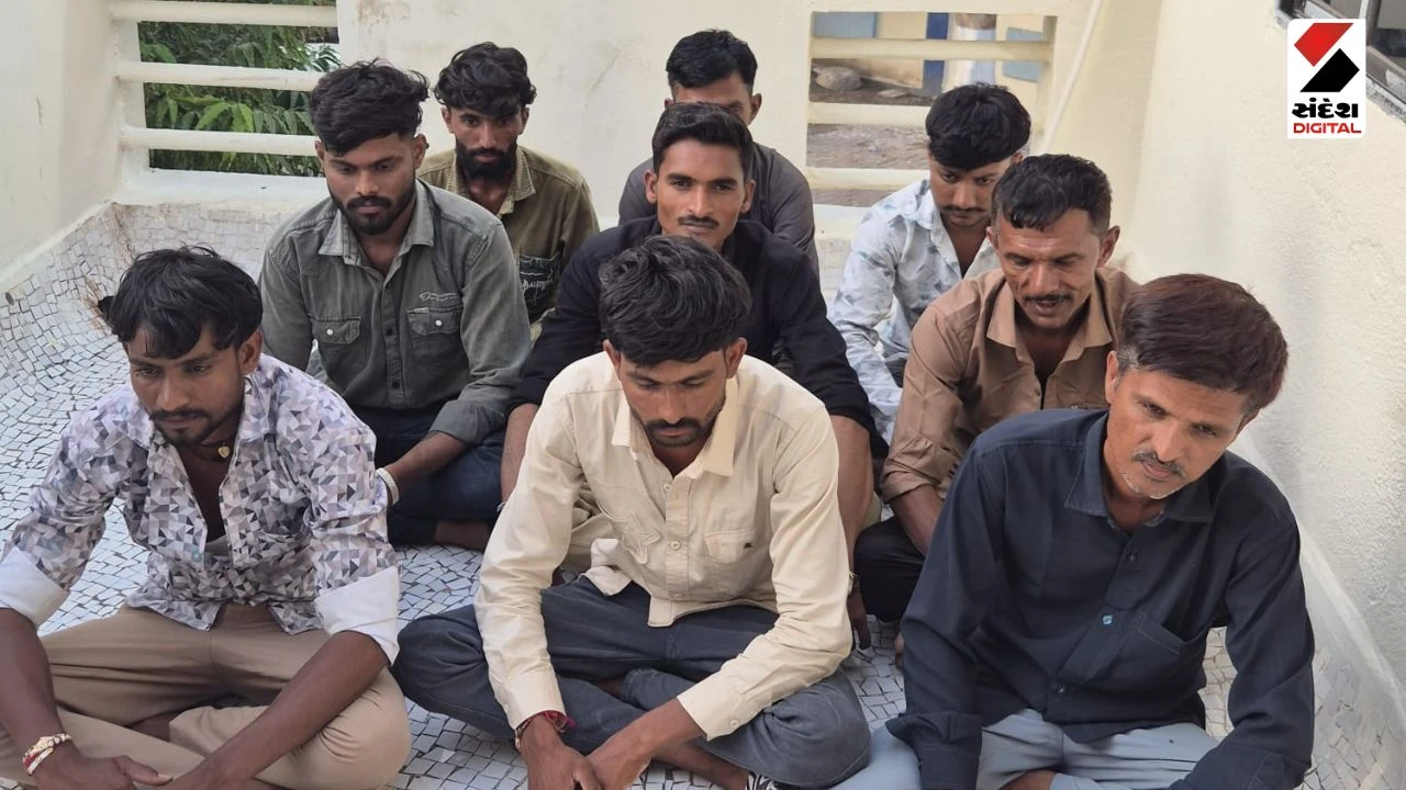 Morbi News: Police Raid Gambling Dens in Halvad and Wankaner, 18 Arrested