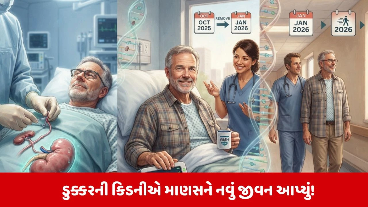 અમેરિકામાં ડુક્કરની કિડનીનું સફળ પ્રત્યારોપણ: મેડિકલ જગતમાં નવી આશા