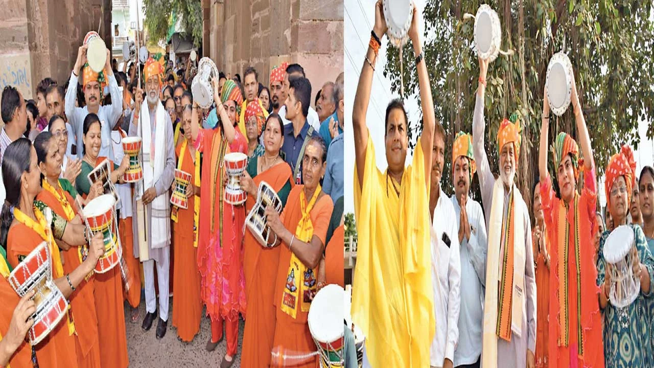 Mahesana: વડનગર ખાતે રાજ્ય મંત્રીની ઉપસ્થિતિમાં ડમરુ યાત્રા યોજાઈ