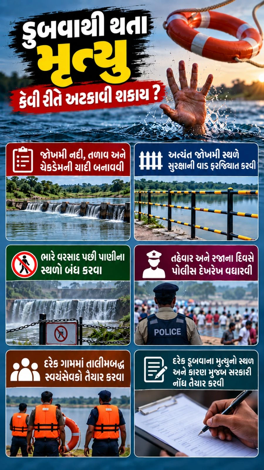 Gujarat Drowning Deaths: Why Rivers and Check Dams Are Becoming Deadly