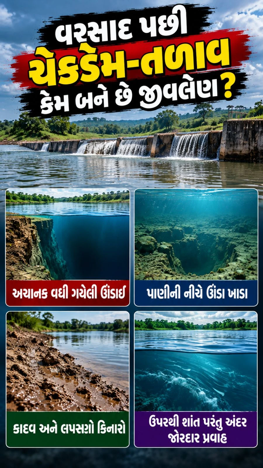 Gujarat Drowning Deaths: Why Rivers and Check Dams Are Becoming Deadly
