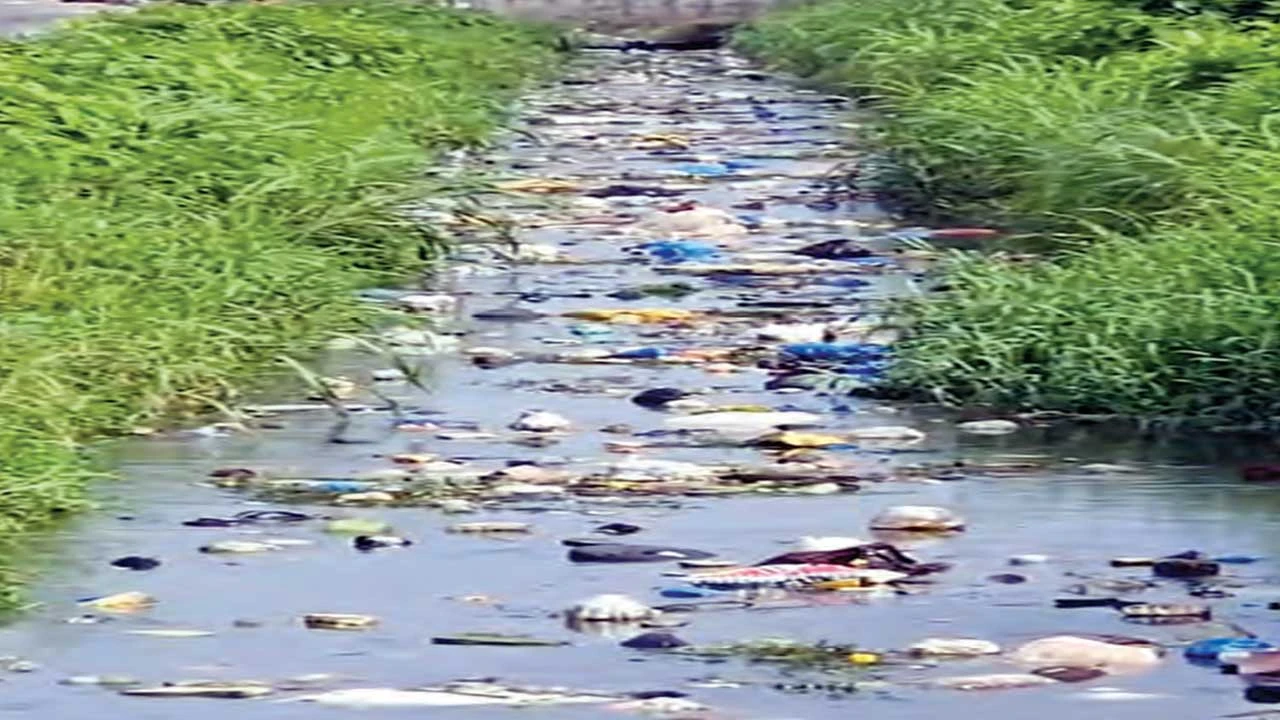 Vapi: છીરીની 3 કિમી લાંબી નહેરમાં પથરાયું કચરાનું સામ્રાજ્યઃ પ્રશાસનની અનદેખી