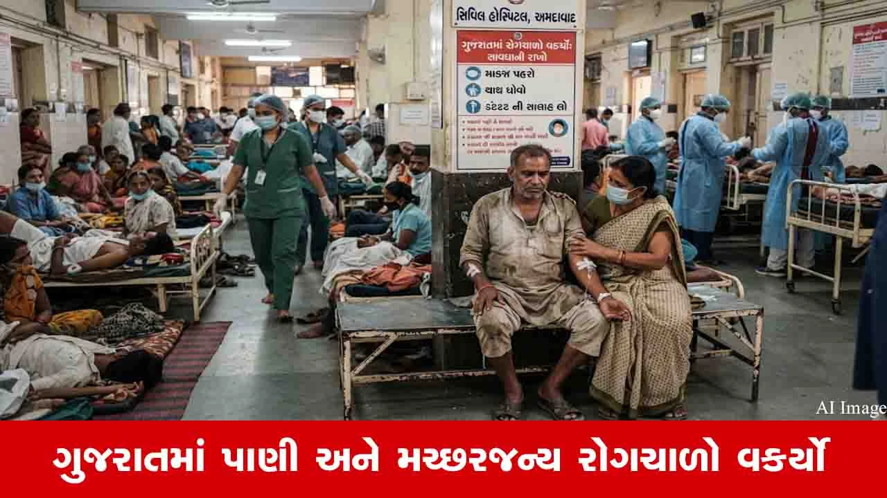 Gandhinagar News: રાજ્યમાં ચોમાસામાં ઘેર ઘેર માંદગીની સ્થિતિ, ભારે તાવના આઠ મહિનામાં 45 હજાર કેસ નોંધાયા