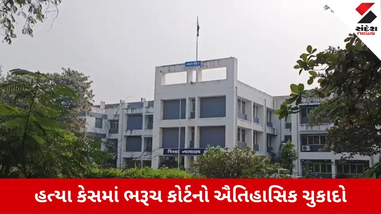 Bharuch News: જમવાનું પીરસતી પત્નીને પેટ્રોલ છાંટીને સળગાવી, હત્યા કેસમાં ભરૂચ કોર્ટે આપ્યો ઐતિહાસિક ચુકાદો