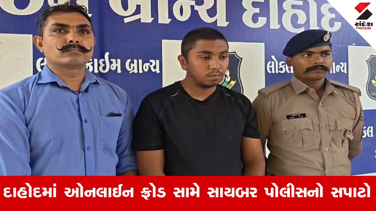 Dahodમાં સોલાર પેનલના નામે રૂ.19.94 લાખની ઓનલાઈન ઠગાઈ, સાયબર પોલીસે ફરીદાબાદથી આરોપીને દબોચ્યો