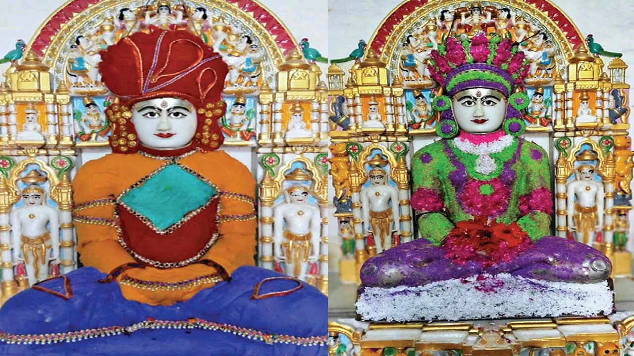 Mandal: જીનાલયોમાં પર્યુષણ પર્વમાં ભગવાનને મનમોહક આંગી શ્ર્રુંગાર : શ્રાવકો દર્શને પધાર્યા