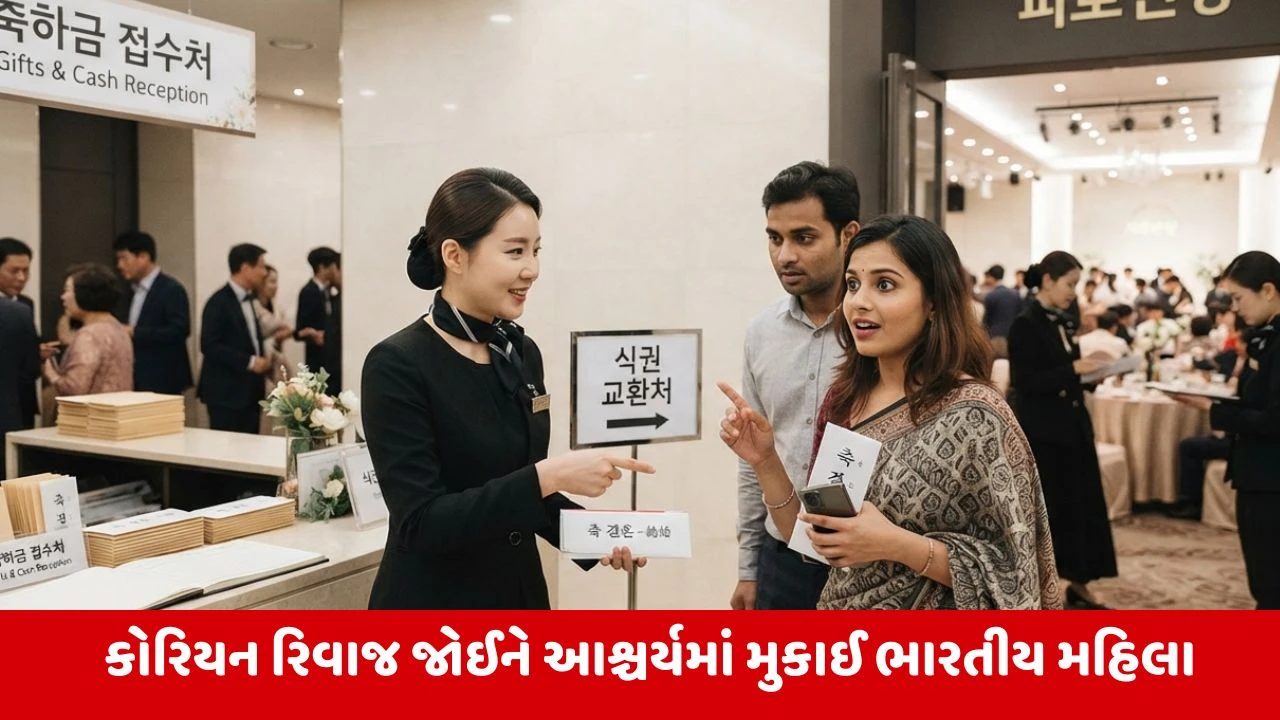 દક્ષિણ કોરિયાના લગ્નમાં અનોખો રિવાજ: પહેલા ભેટ, પછી ભોજન!