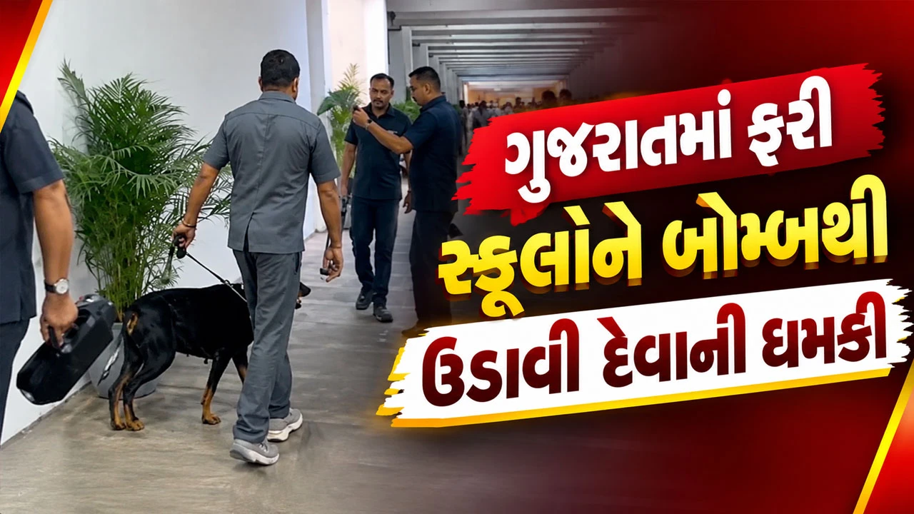 Ahmedabad News: શહેરમાં ચાર સ્કૂલોને બોમ્બથી ઉડાવી દેવાની ધમકી, બાળકોને રજા આપી દેવાઈ, પોલીસે ચેકિંગ શરૂ કર્યું