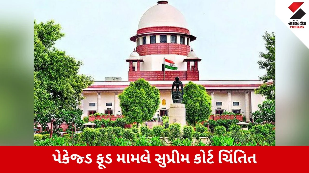 ચિપ્સ અને કોલ્ડ ડ્રિંક્સના પેકેટ પર હવે દેખાશે લાલ ચેતવણી! સુપ્રીમ કોર્ટ બાળકોના સ્વાસ્થ્ય માટે લેશે મોટો નિર્ણય