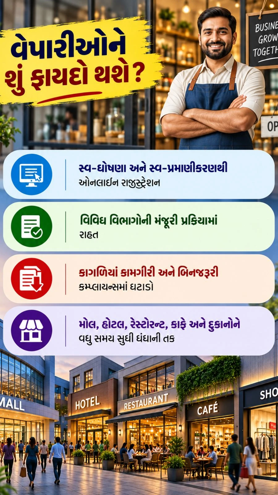 Gujarat 24-Hour Shops: 12 Amendments in Five Laws Explained