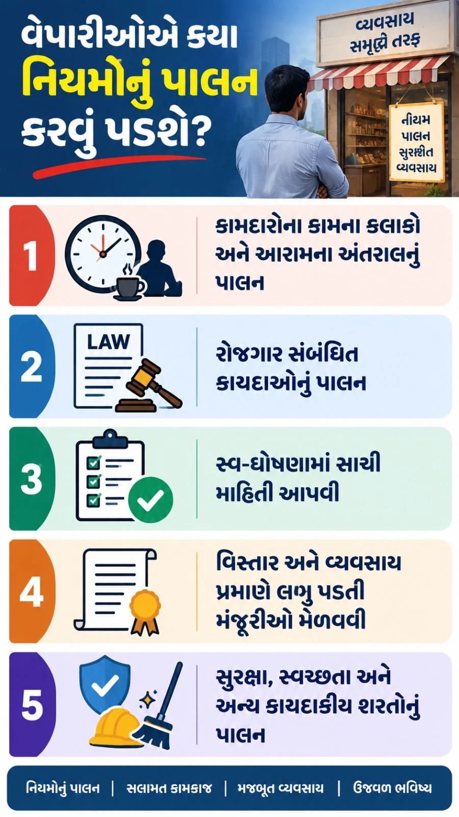 Gujarat 24-Hour Shops: 12 Amendments in Five Laws Explained