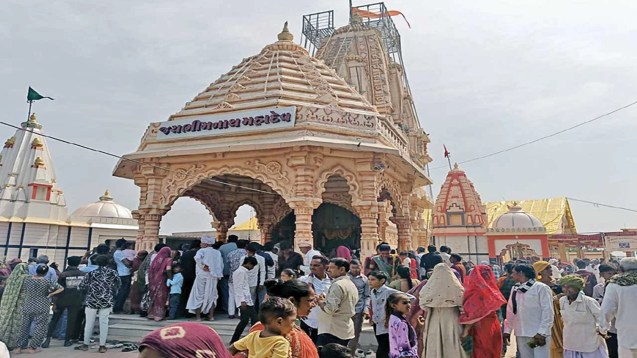 ગાજદીનપુરા ગામે ભીમનાથ મહાદેવના મંદિરે શ્રાવણ પુર્ણાહુતી નિમિત્તે ભવ્ય લોકમેળો