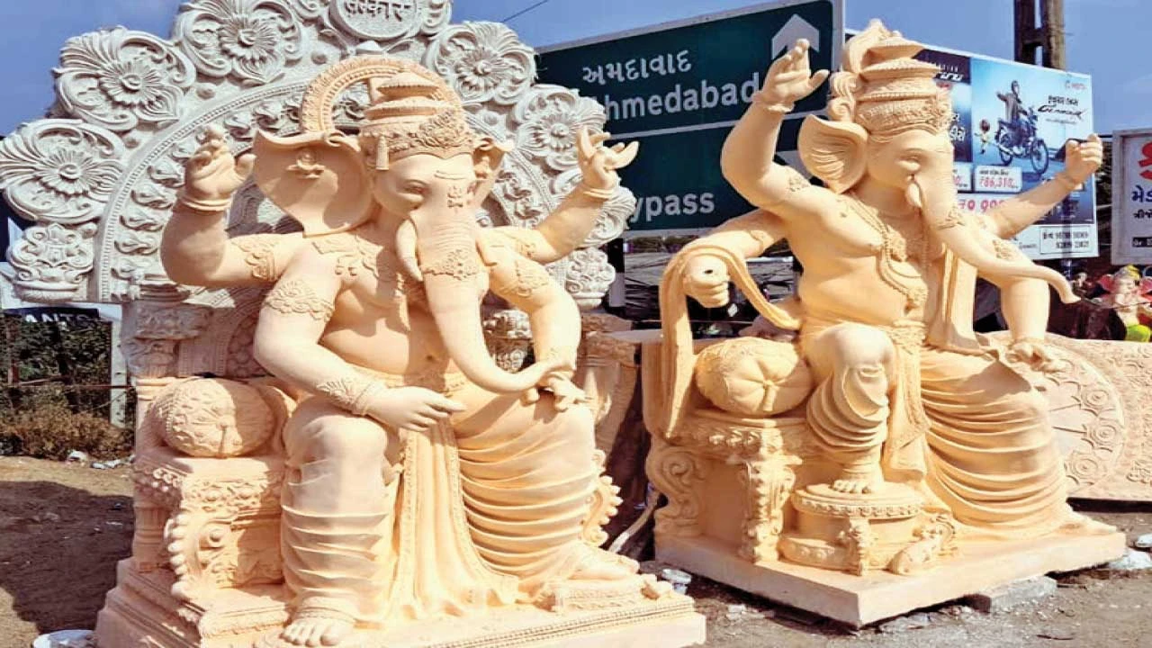 હિંમતનગરમાં ગણેશ ઉત્સવની તૈયારીઓ પૂર્ણ